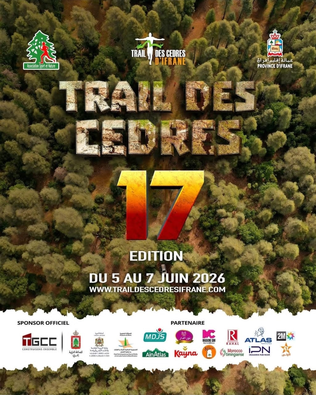 Trail des cèdres - 17ème edition