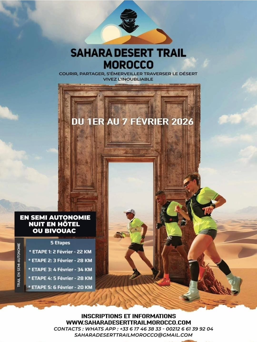 Sahara Desert Trail Morocco